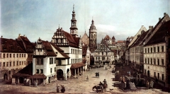 Canaletto-Pirna-Marktplatz